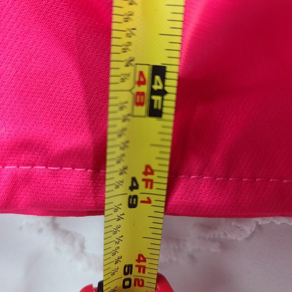 Pink off shoulder ruffle maxi dress Mother of the bride Valentine's dress Sz 16 - Picture 7 of 13
